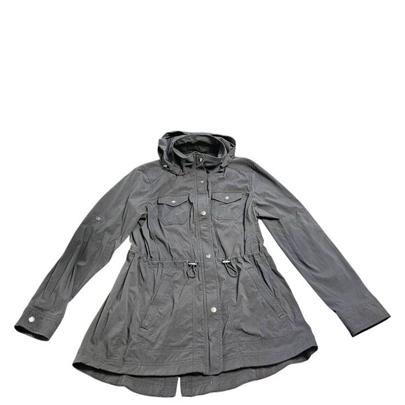 L.L. Bean Woman's Jacket coat Cinches all over for perfect Fit Large - Picture 6 of 11